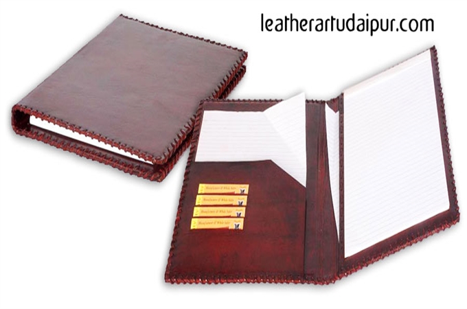 Leather Folders : Plain Leather Folder